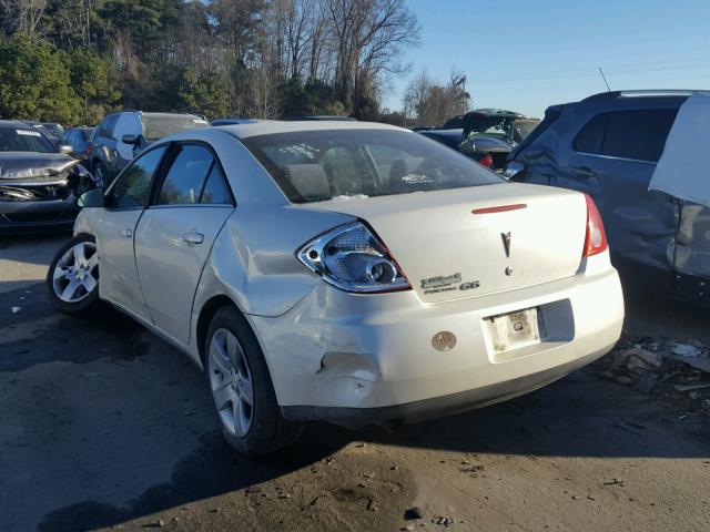 1G2ZG57B394118884 - 2009 PONTIAC G6 WHITE photo 3