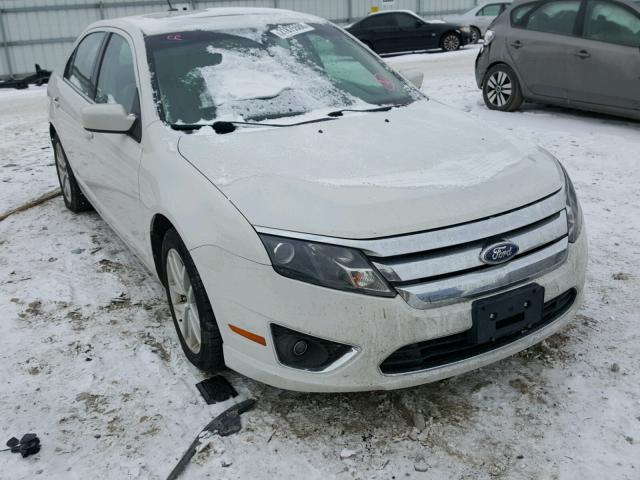 3FAHP0CG3AR362564 - 2010 FORD FUSION SEL WHITE photo 1