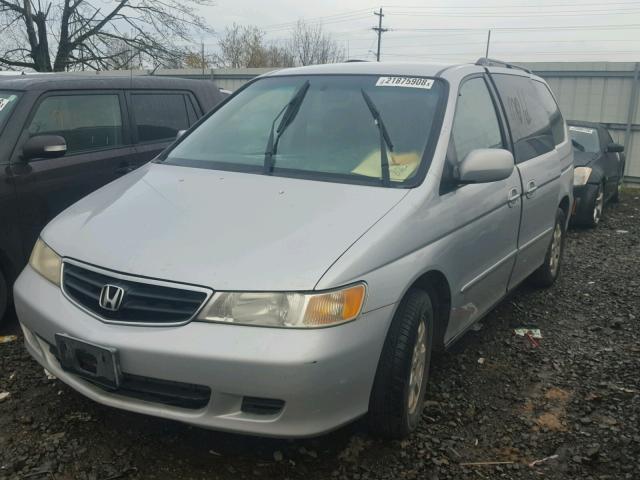 5FNRL18913B071530 - 2003 HONDA ODYSSEY EX SILVER photo 2