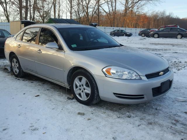 2G1WB58K181342377 - 2008 CHEVROLET IMPALA LS SILVER photo 1