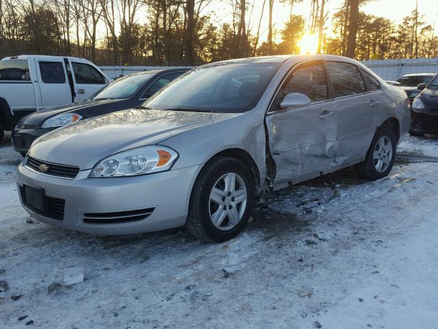 2G1WB58K181342377 - 2008 CHEVROLET IMPALA LS SILVER photo 2