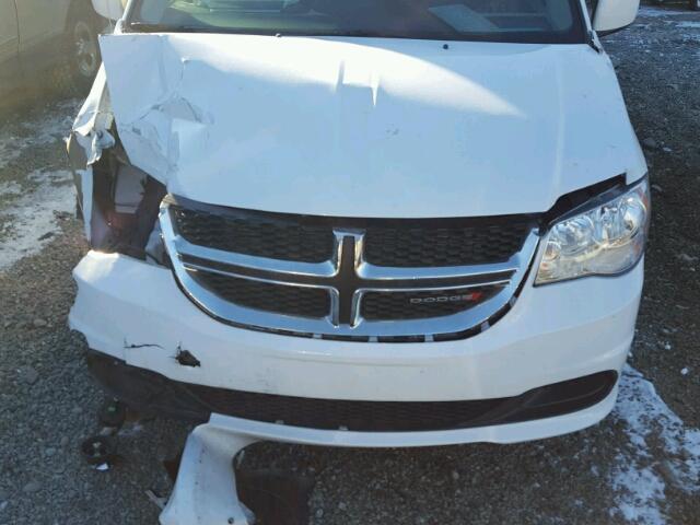 2C4RDGCG2GR266682 - 2016 DODGE GRAND CARA WHITE photo 7