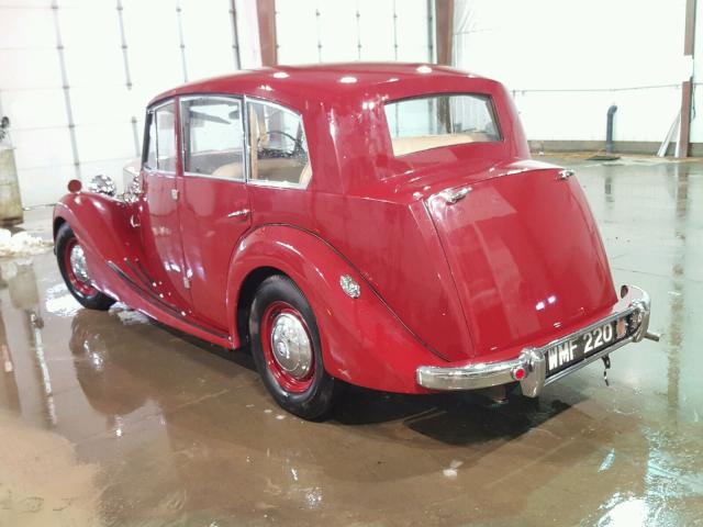 TDB3738DL - 1951 TRIUMPH CAR RENOWN BURGUNDY photo 3