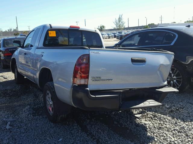 5TETX22NX6Z293637 - 2006 TOYOTA TACOMA ACC SILVER photo 3