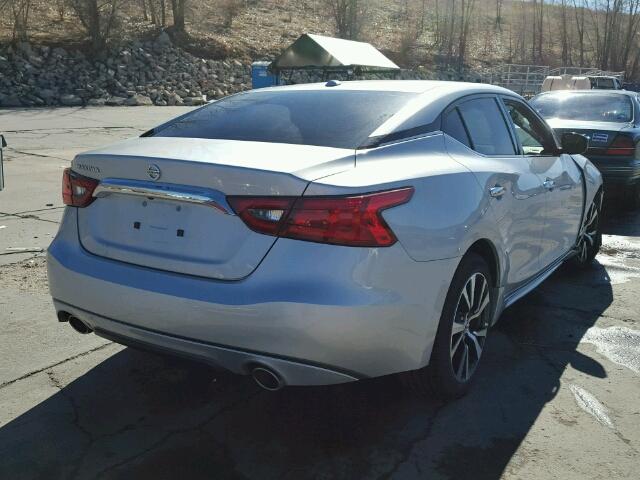 1N4AA6AP8GC449800 - 2016 NISSAN MAXIMA 3.5 GRAY photo 4