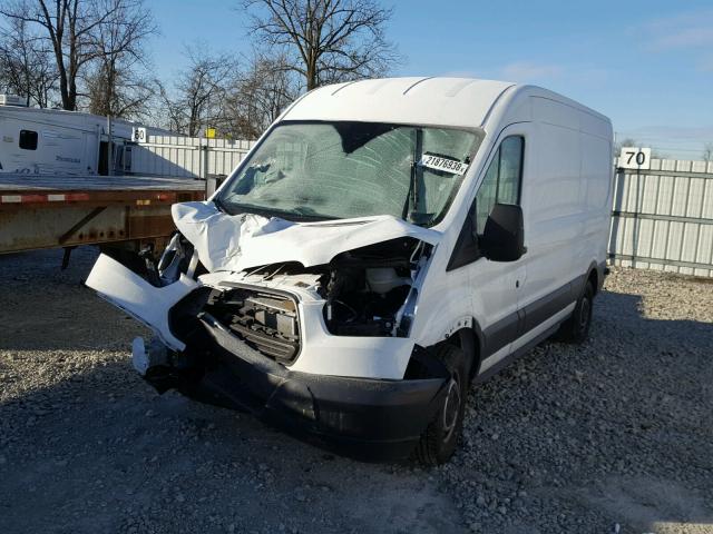 1FTYE2CM7JKA01747 - 2018 FORD TRANSIT T- WHITE photo 2