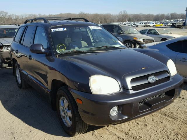 KM8SC13E55U922434 - 2005 HYUNDAI SANTA FE G GRAY photo 1