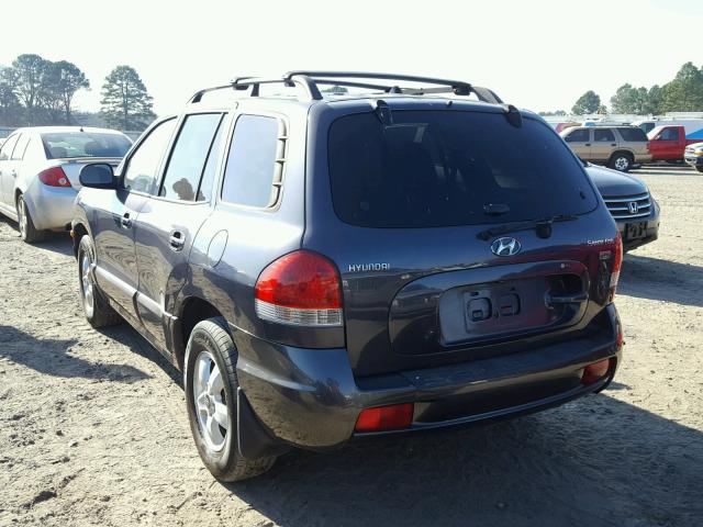 KM8SC13E55U922434 - 2005 HYUNDAI SANTA FE G GRAY photo 3