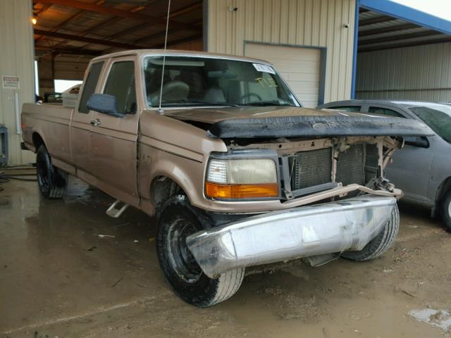 1FTHX25H8VEC99174 - 1997 FORD F250 棕色 照片 1