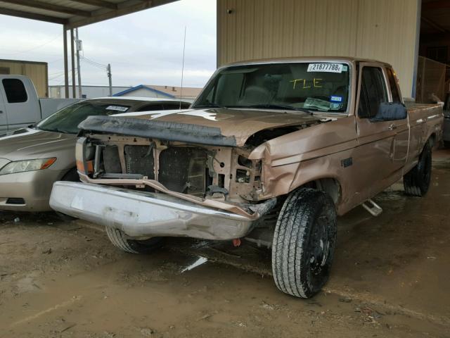 1FTHX25H8VEC99174 - 1997 FORD F250 棕色 照片 2