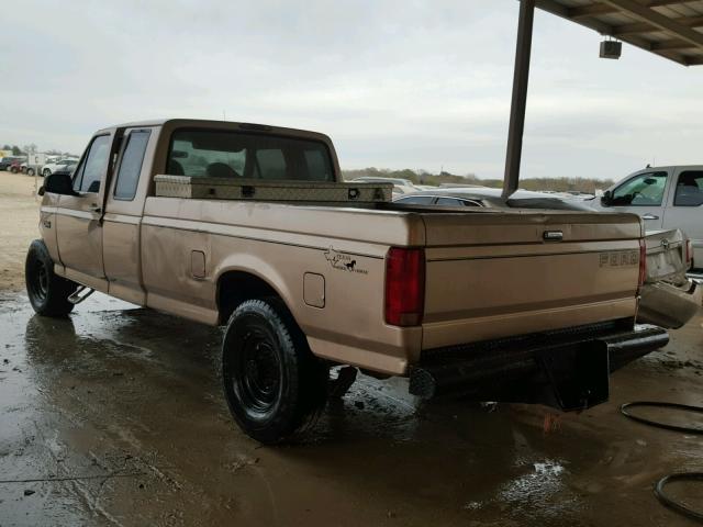 1FTHX25H8VEC99174 - 1997 FORD F250 棕色 照片 3