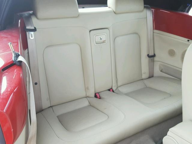 3VWRF31Y86M309195 - 2006 VOLKSWAGEN NEW BEETLE 红色 照片 6