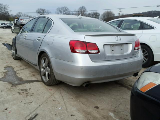 JTHBE1KS1B0052298 - 2011 LEXUS GS 350 SILVER photo 3