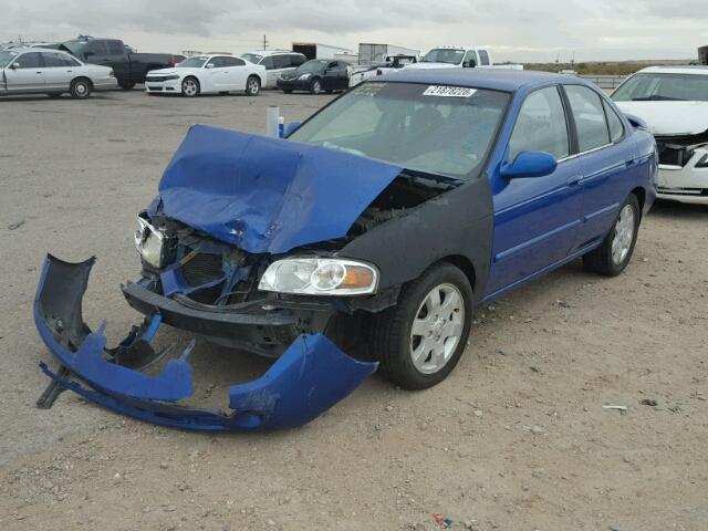 3N1CB51D96L452260 - 2006 NISSAN SENTRA 1.8 BLUE photo 2