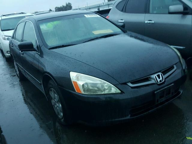 JHMCM56333C015254 - 2003 HONDA ACCORD LX BLACK photo 1