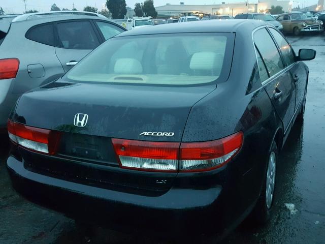 JHMCM56333C015254 - 2003 HONDA ACCORD LX BLACK photo 4