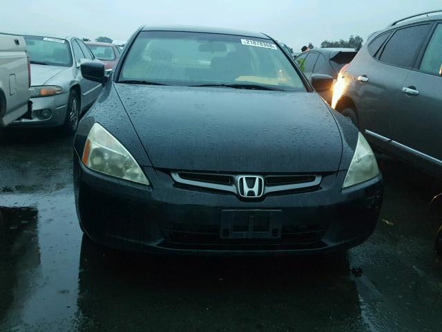 JHMCM56333C015254 - 2003 HONDA ACCORD LX BLACK photo 9