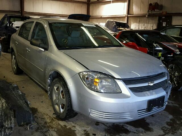 1G1AK58F487217907 - 2008 CHEVROLET COBALT LS SILVER photo 1