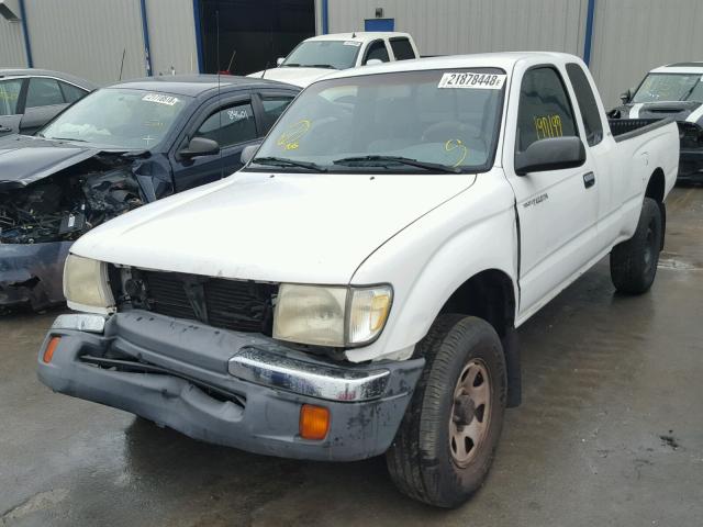 4TASM92N1YZ586138 - 2000 TOYOTA TACOMA XTR WHITE photo 2