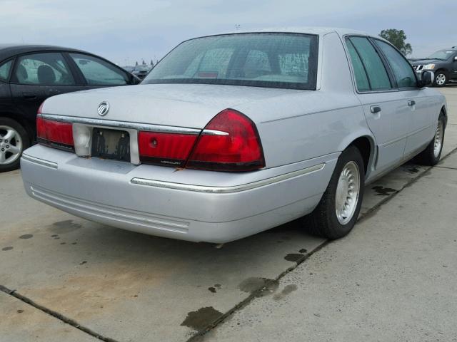 2MEFM75W3XX727809 - 1999 MERCURY GRAND MARQ SILVER photo 4