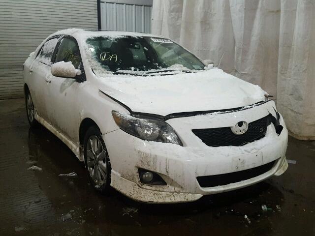 2T1BU4EE6AC292897 - 2010 TOYOTA COROLLA BA WHITE photo 1