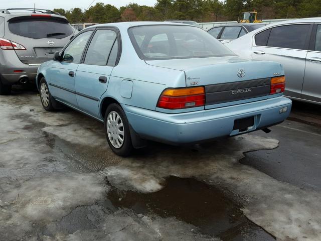 2T1AE09B2SC104928 - 1995 TOYOTA COROLLA LE BLUE photo 3