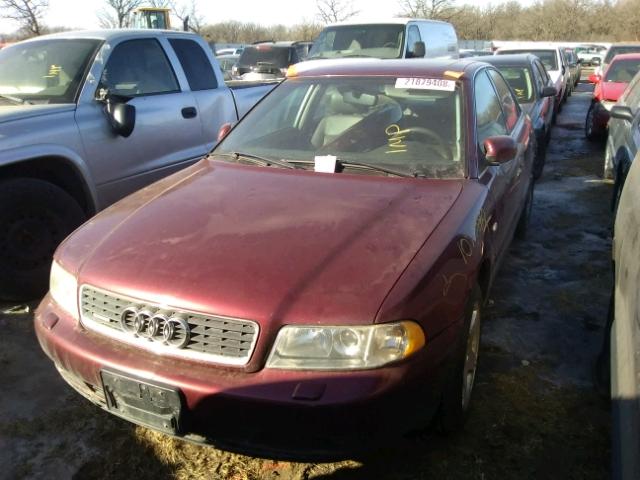 WAUED28D9XA315989 - 1999 AUDI A4 2.8 QUA MAROON photo 2