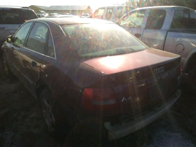 WAUED28D9XA315989 - 1999 AUDI A4 2.8 QUA MAROON photo 3