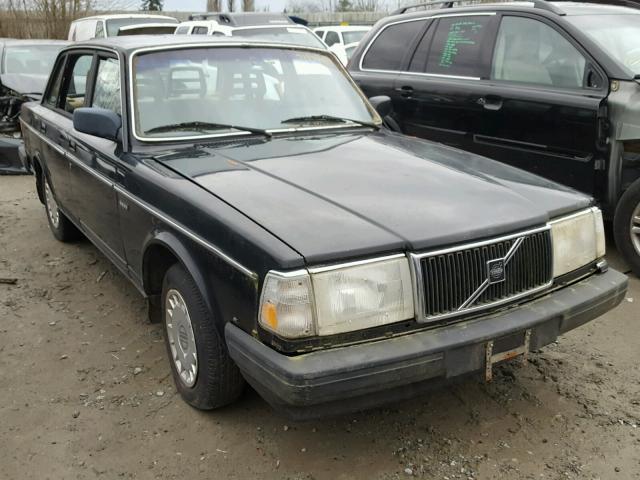 YV1AA884XL1399046 - 1990 VOLVO 240 BASE BLACK photo 1