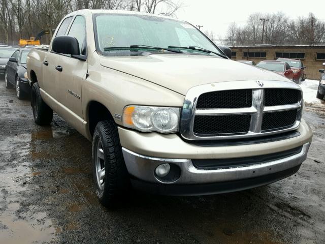 1D7HU18D43S280346 - 2003 DODGE RAM 1500 S GOLD photo 1