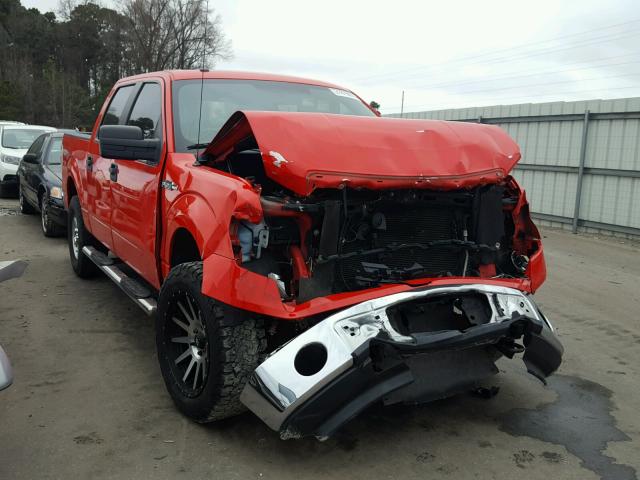 1FTFW1EF7BKE01757 - 2011 FORD F150 SUPER RED photo 1