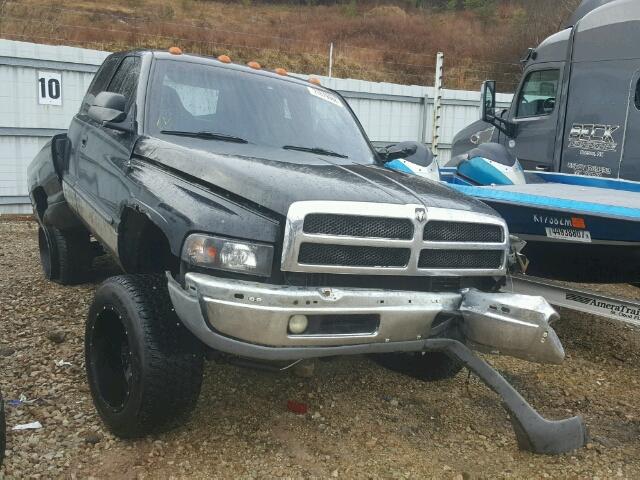 1B7KF23621J583007 - 2001 DODGE RAM 2500 BLACK photo 1