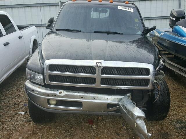 1B7KF23621J583007 - 2001 DODGE RAM 2500 BLACK photo 7