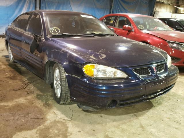 1G2NF52TXYM871778 - 2000 PONTIAC GRAND AM S BLUE photo 1