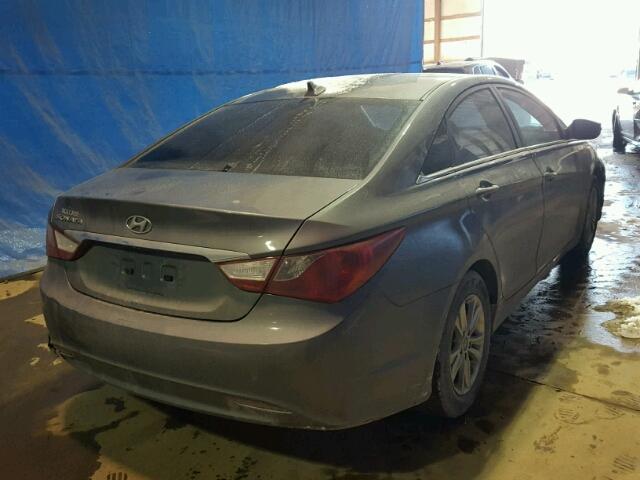 5NPEB4AC1BH058057 - 2011 HYUNDAI SONATA GLS GRAY photo 4