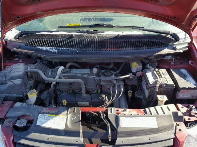 1D4GP24R97B213125 - 2007 DODGE GRAND CARA SILVER photo 7