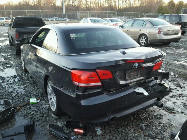 WBAWL7C58AP475208 - 2010 BMW 335 I BLACK photo 3