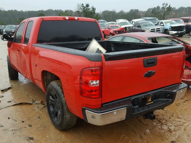 1GCRCSE00DZ218735 - 2013 CHEVROLET SILVERADO RED photo 3