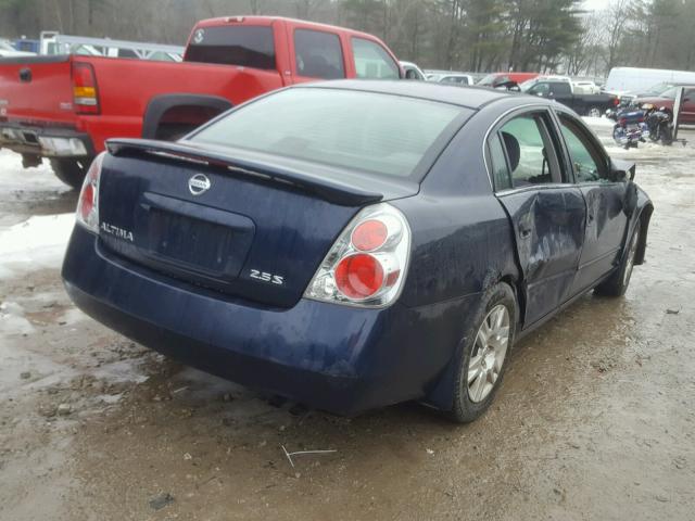 1N4AL11D85N468173 - 2005 NISSAN ALTIMA S BLUE photo 4