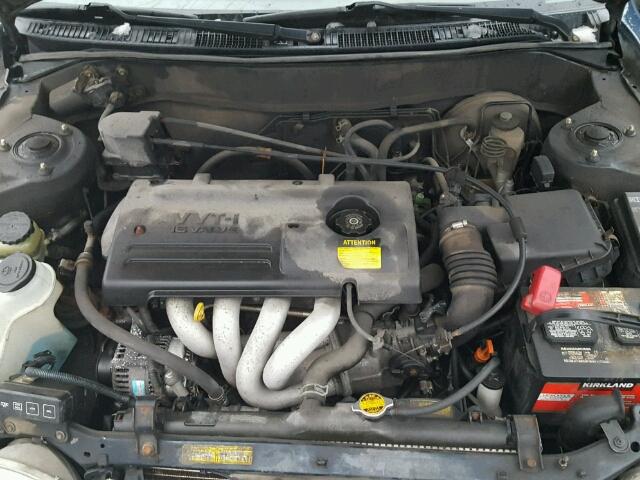 2T1BR12E7YC802818 - 2000 TOYOTA COROLLA VE BLUE photo 7