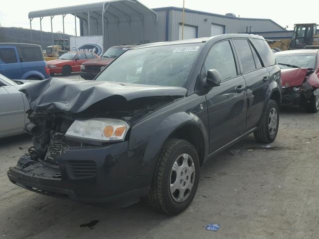 5GZCZ33D26S886109 - 2006 SATURN VUE BLACK photo 2