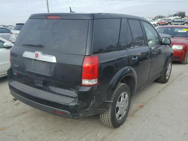 5GZCZ33D26S886109 - 2006 SATURN VUE BLACK photo 4