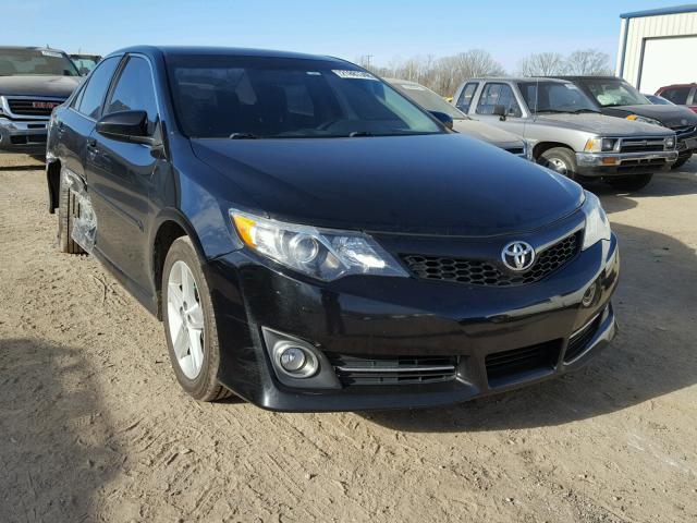 4T1BF1FK3DU213394 - 2013 TOYOTA CAMRY L BLACK photo 1