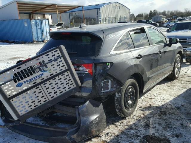 5J8TB4H55DL009748 - 2013 ACURA RDX TECHNO GRAY photo 4