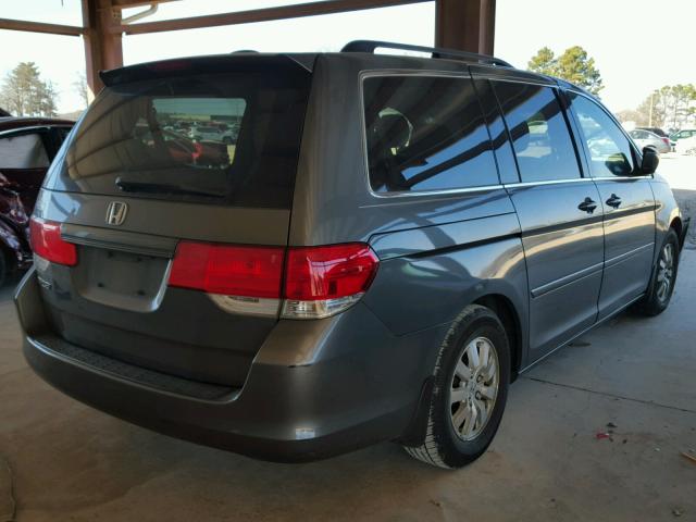 5FNRL387X8B083807 - 2008 HONDA ODYSSEY EX GRAY photo 4