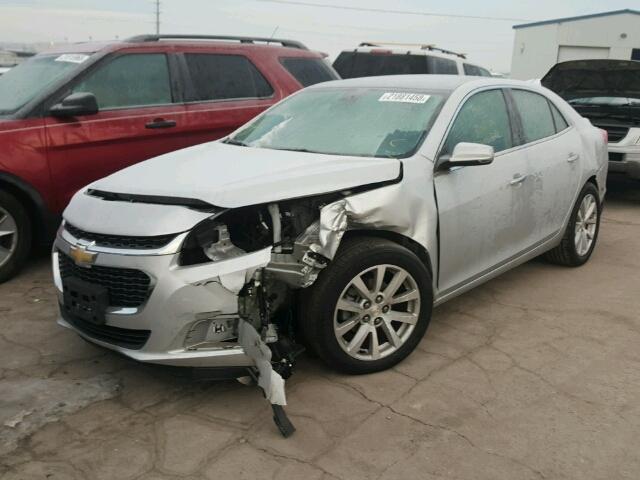 1G11E5SA8GF105927 - 2016 CHEVROLET MALIBU LIM SILVER photo 2