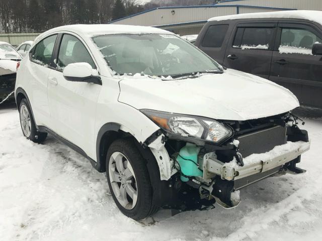 3CZRU6H36HM703134 - 2017 HONDA HR-V LX WHITE photo 1