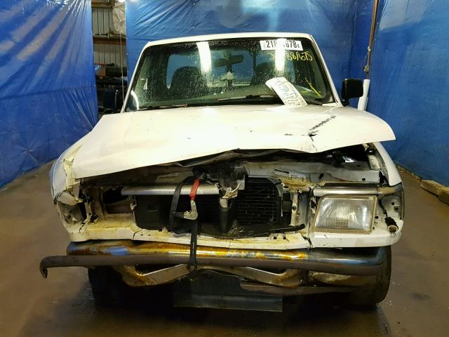 1FTCR10A3VTA64010 - 1997 FORD RANGER WHITE photo 9