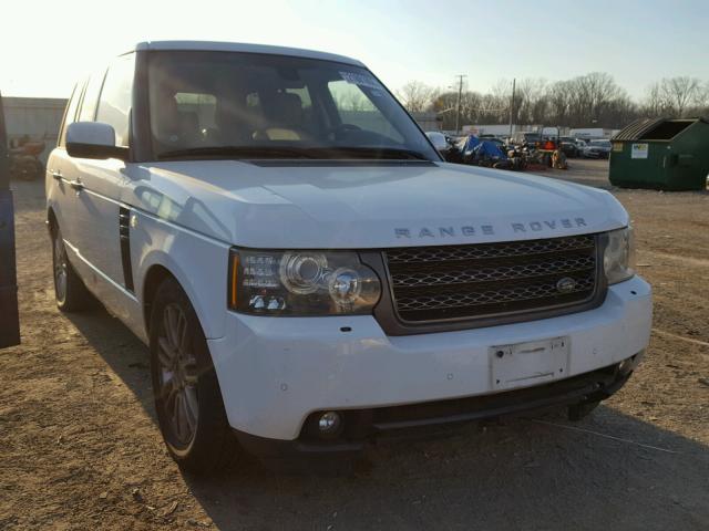 SALME1D48BA330612 - 2011 LAND ROVER RANGE ROVE WHITE photo 1