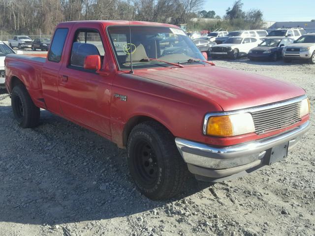 1FTCR14U8TPB22459 - 1996 FORD RANGER SUP RED photo 1